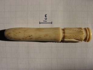Bone handle from pen?